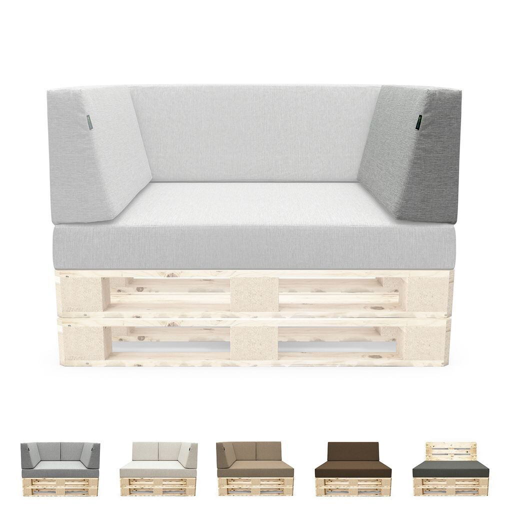 

Подушка для поддонаnovy PANERO | Подушка сиденья спинка поддона диванные подушки | съемная крышка | Холодная пена | В помещении и на улице - A) Вариант: Боковая подушка слева (70x40x20 см) | Б) Цвет: 03 темно-бежевый novely, черный