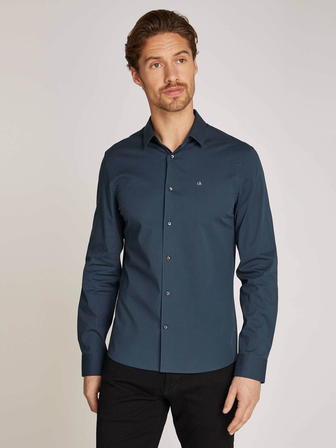 

Рубашка Calvin Klein Slim Fit, цвет mare