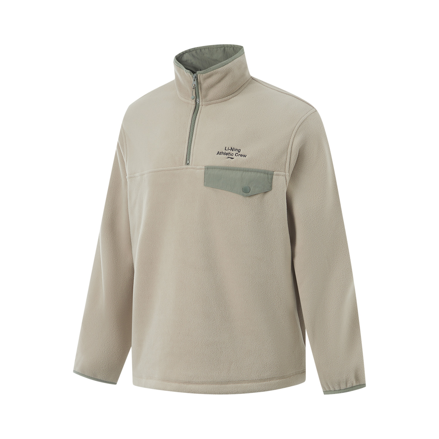 

Толстовка LiNing Fitness Series Мужская Пыльный Дымчато-Серый, Пыльно-Серый