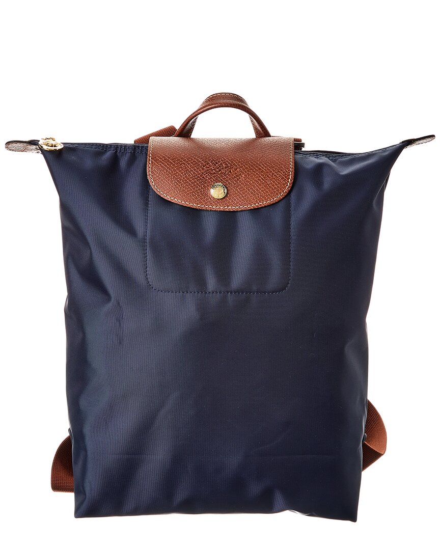 

Longchamp Le Pliage Original Средний Рюкзак из Холста, синий