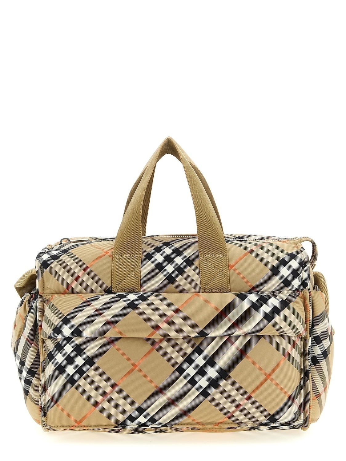 

Сумка для смены подгузников в клетку BURBERRY, бежевый