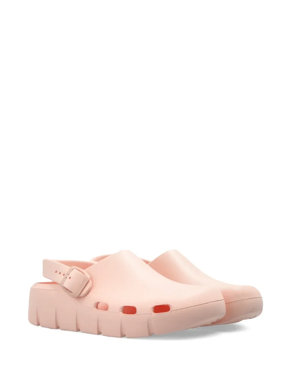 Туфли-клоги с пряжкой Birki Birkenstock Kids, розовый