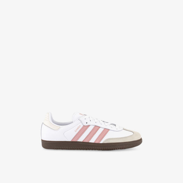 Кроссовки низкие Adidas Samba OG с логотипом, белый