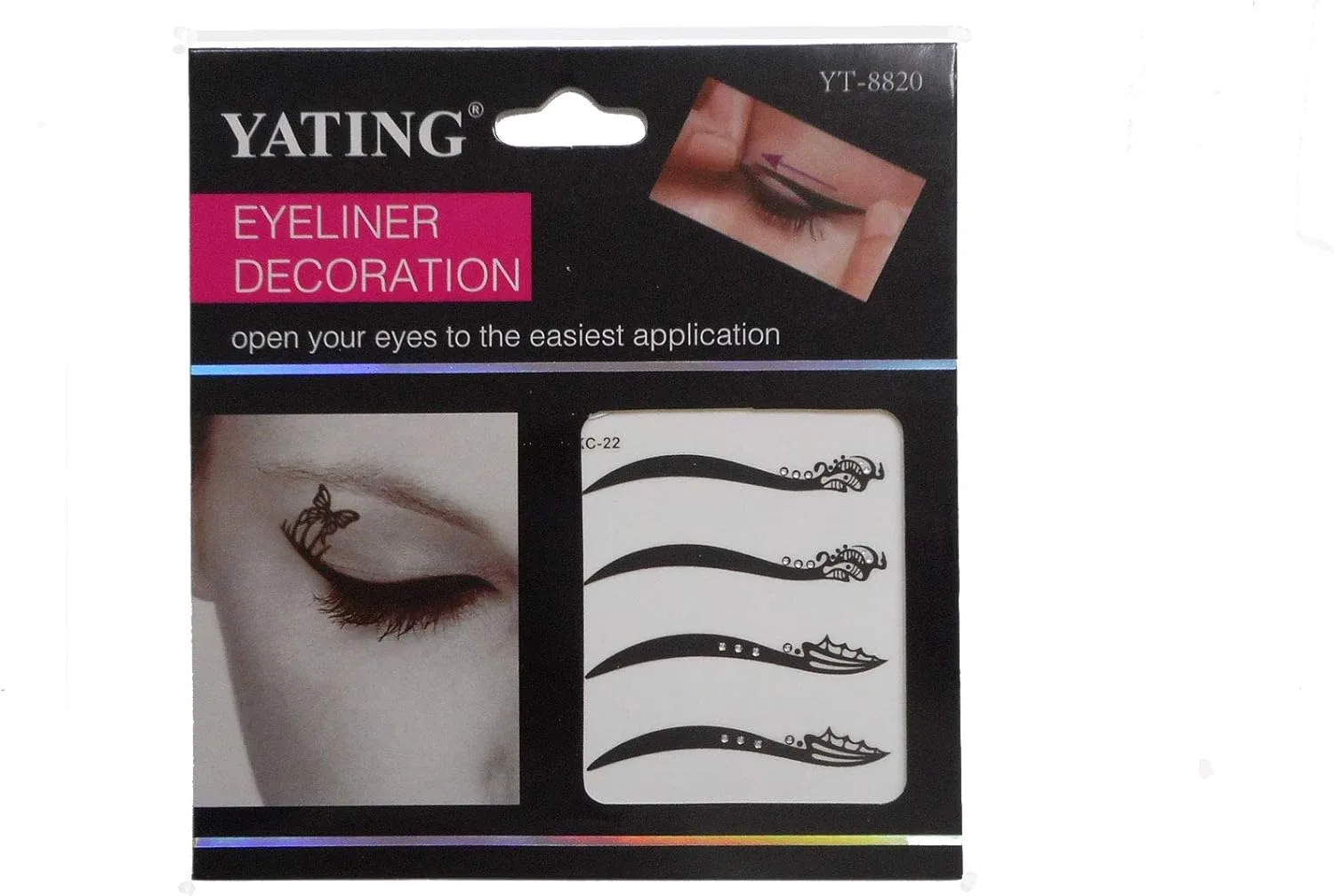 Подводка для глаз Yatig Eyeliner Seal Align Seal, наклейка, двойной слой