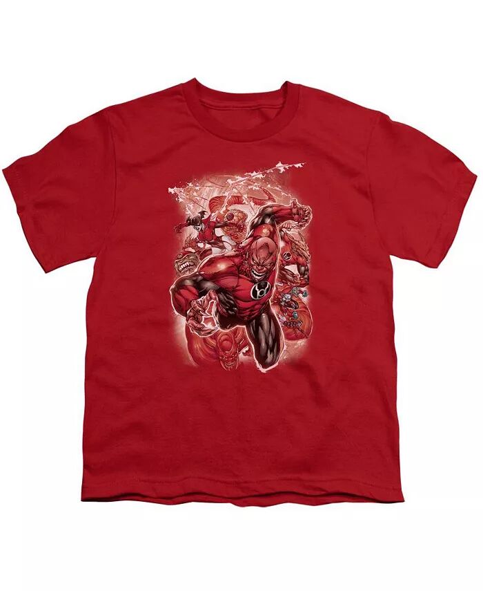 

Футболка с коротким рукавом для мальчиков Red Lanterns 1 Green Lantern, красный
