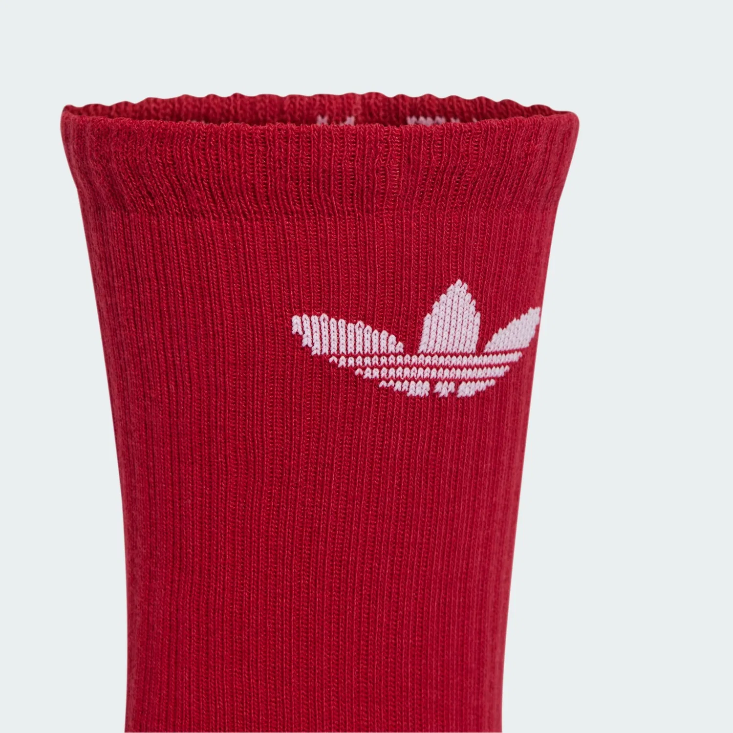 Носки Adidas Originals Trefoil Cushion в бежевом синем темно-синем темно-зеленом, красном и бордовом цветах — фото 3