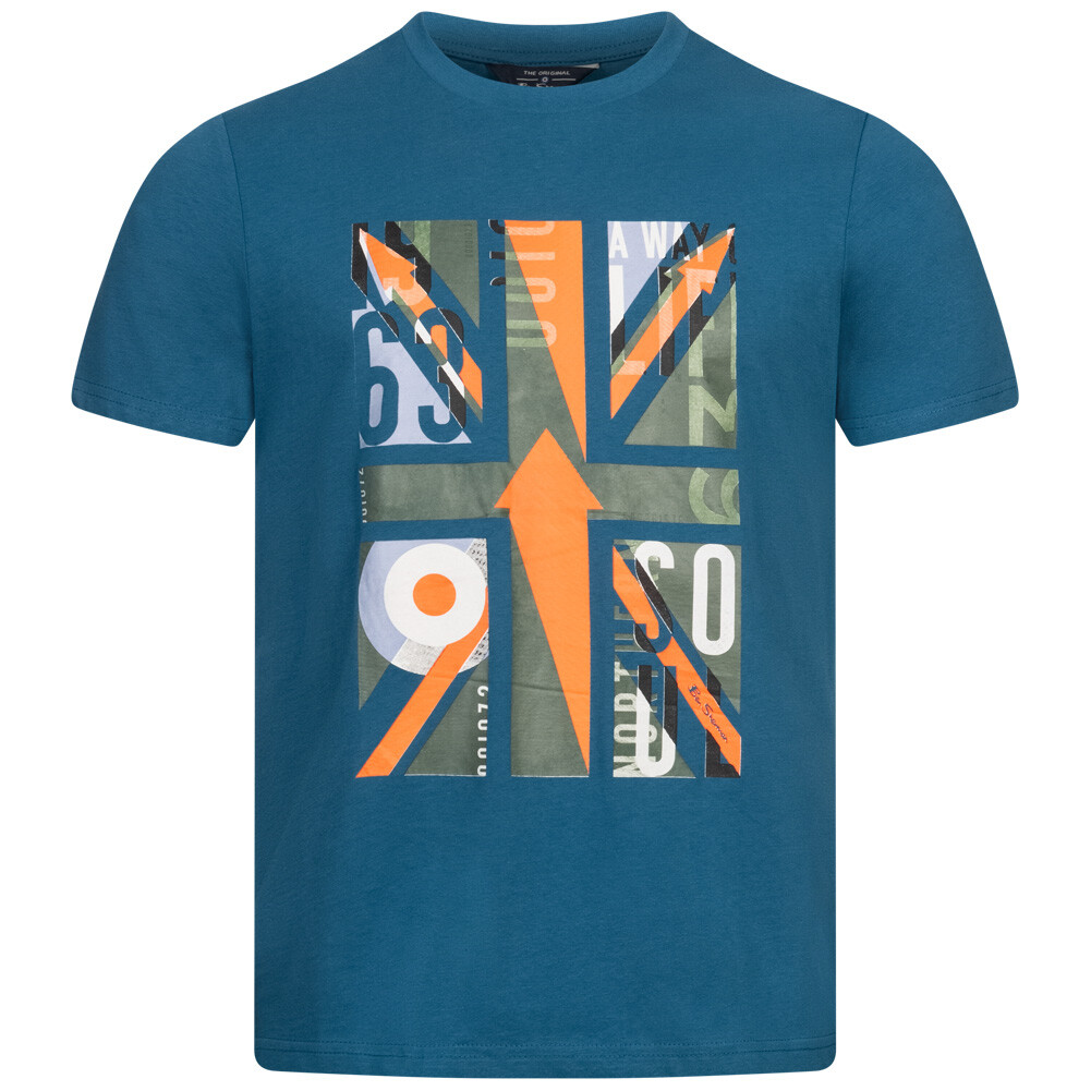 

Мужская футболка BEN SHERMAN с типографским флагом