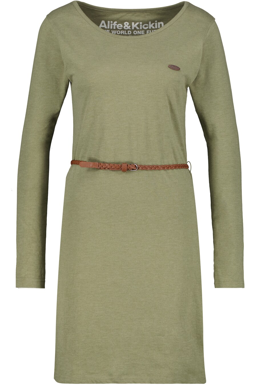

Платье из джерси Alife and Kickin Dress, цвет apple