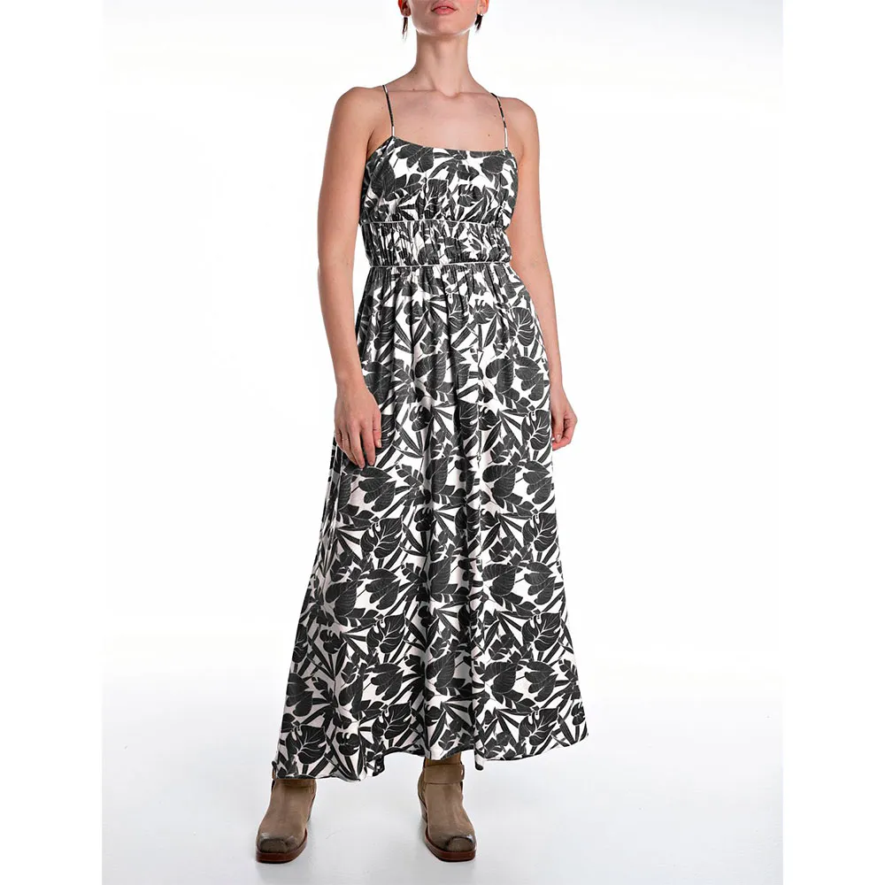 

Платье Replay W9168.000.75014 sleeveless long, черный