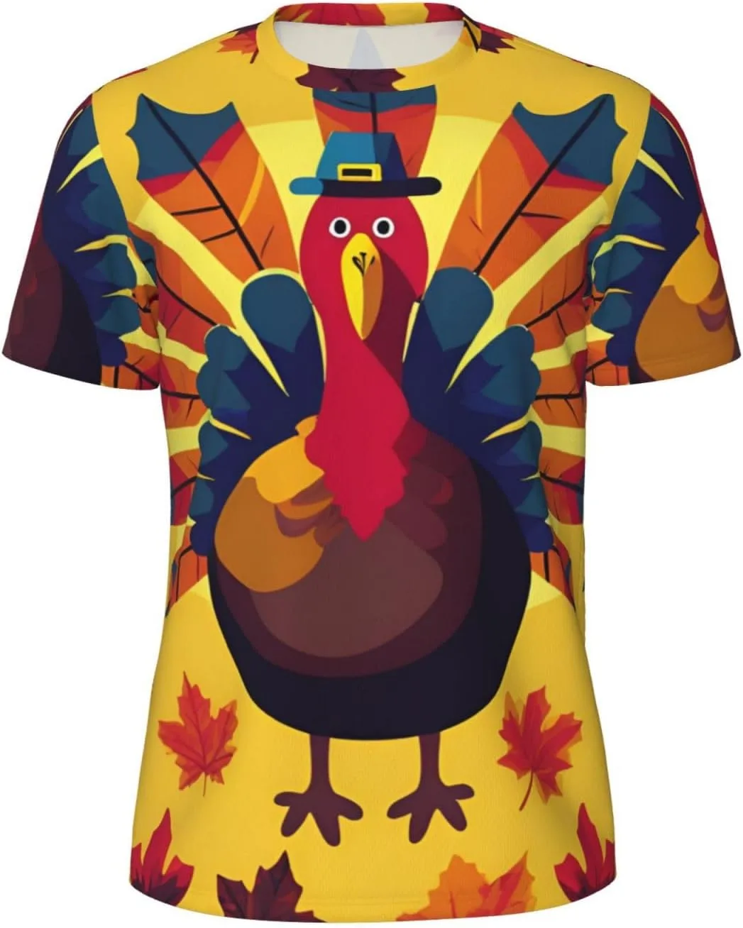 

Футболка мужская летняя с принтом тыквы, легкая и дышащая SDFHU