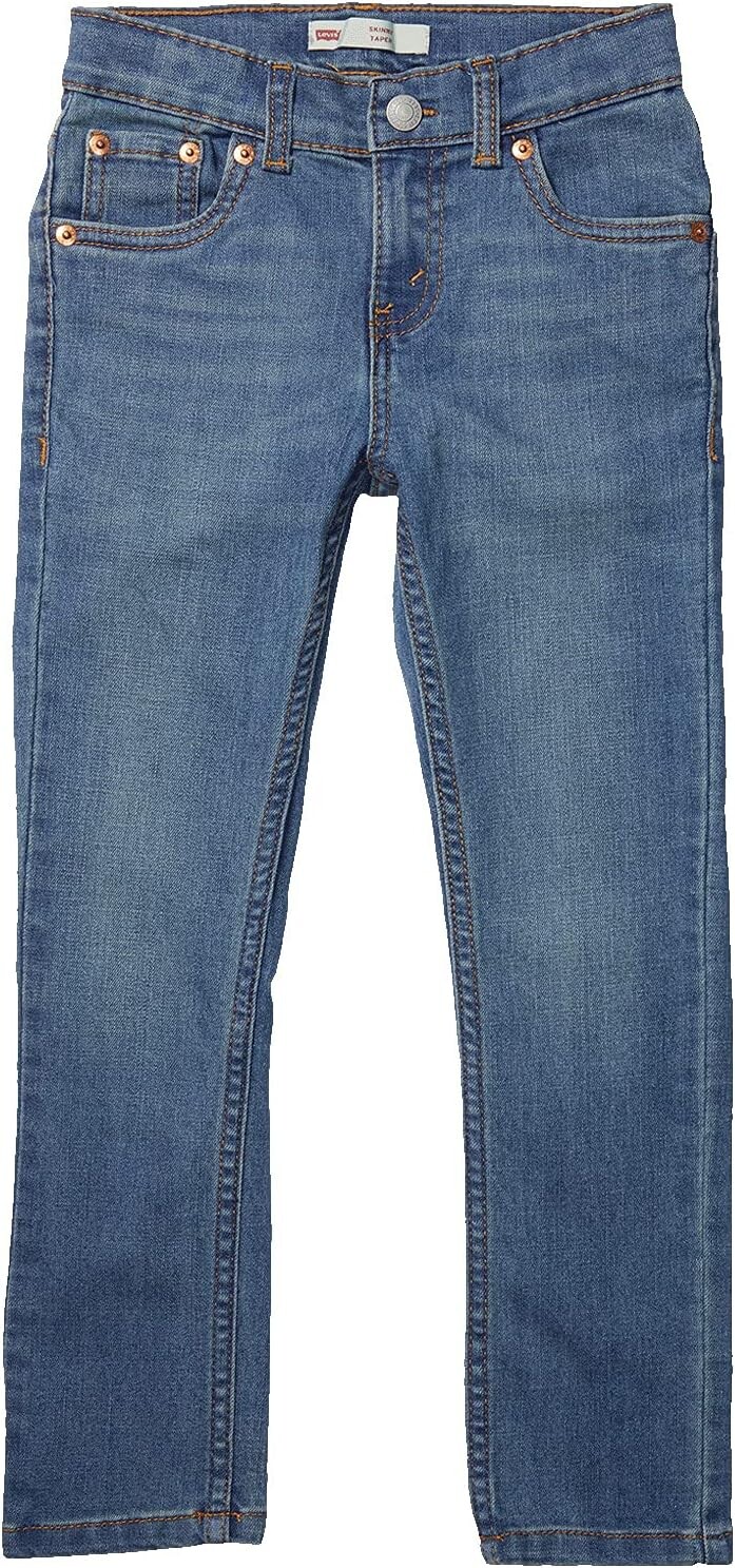 

Джинсы Levi's Kids Skinny Fit Taper Jeans, цвет Low Down
