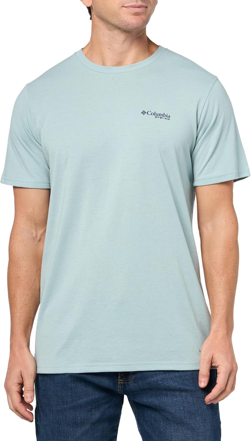 

Мужская футболка Columbia PFG Fish Flag II с коротким рукавом, Crushed Blue/Coll Navy Bass + Lures, Синий, Мужская футболка Columbia PFG Fish Flag II с коротким рукавом, Crushed Blue/Coll Navy Bass + Lures