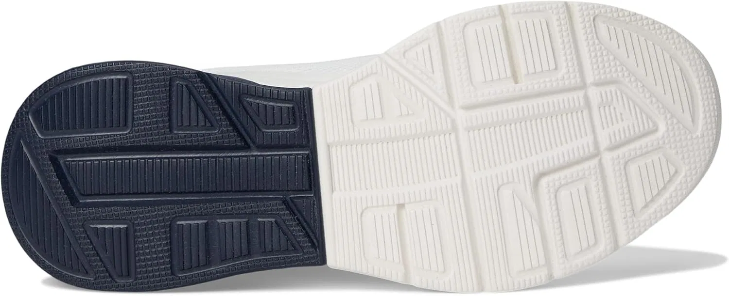 Мужские кроссовки Skechers Bobs Glide Step Arc Waves 2.0-Class Rank, White Navy — фото 4