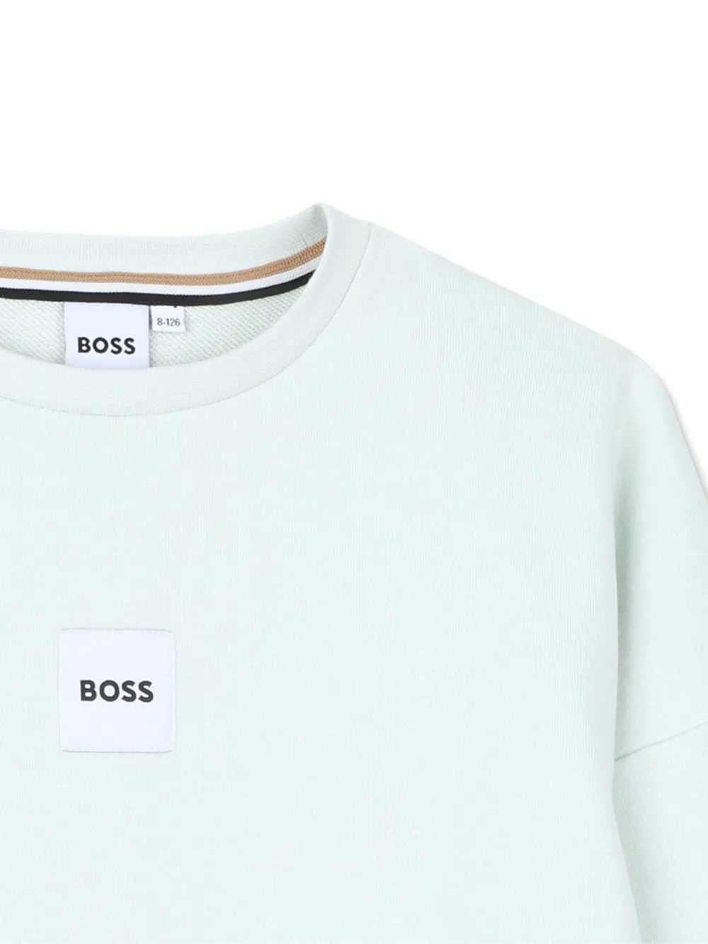 Толстовка с нашивкой-логотипом Boss Kidswear, синий — фото 3