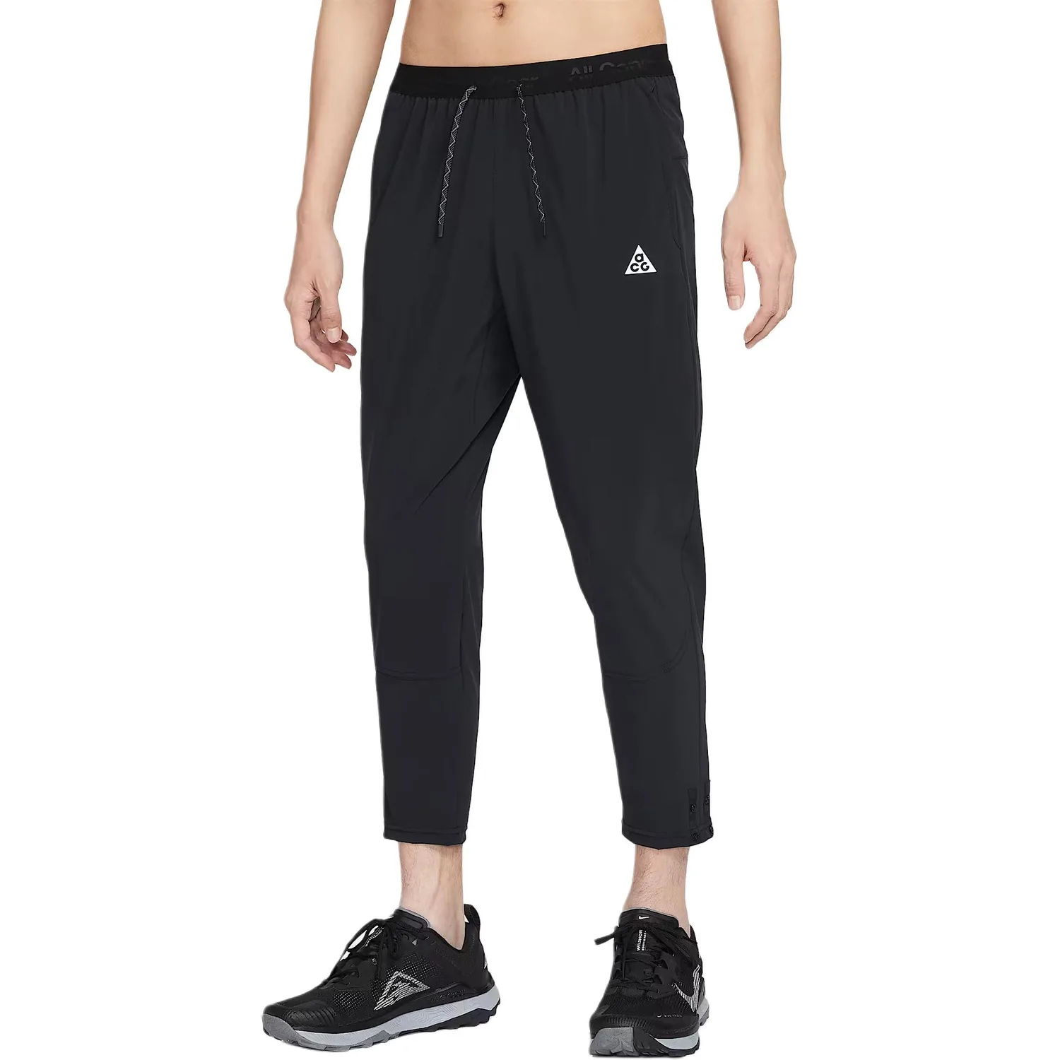 Брюки для бега ACG FW25 мужские Nike, Black/Coal Black/Mountain White — фото 3