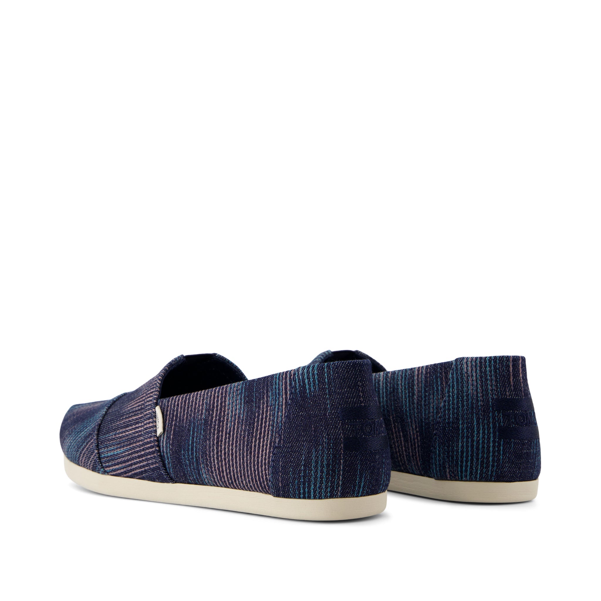 Новинка джинсовые мюли цвета морской волны TOMS Shoes, темно-синий — фото 2