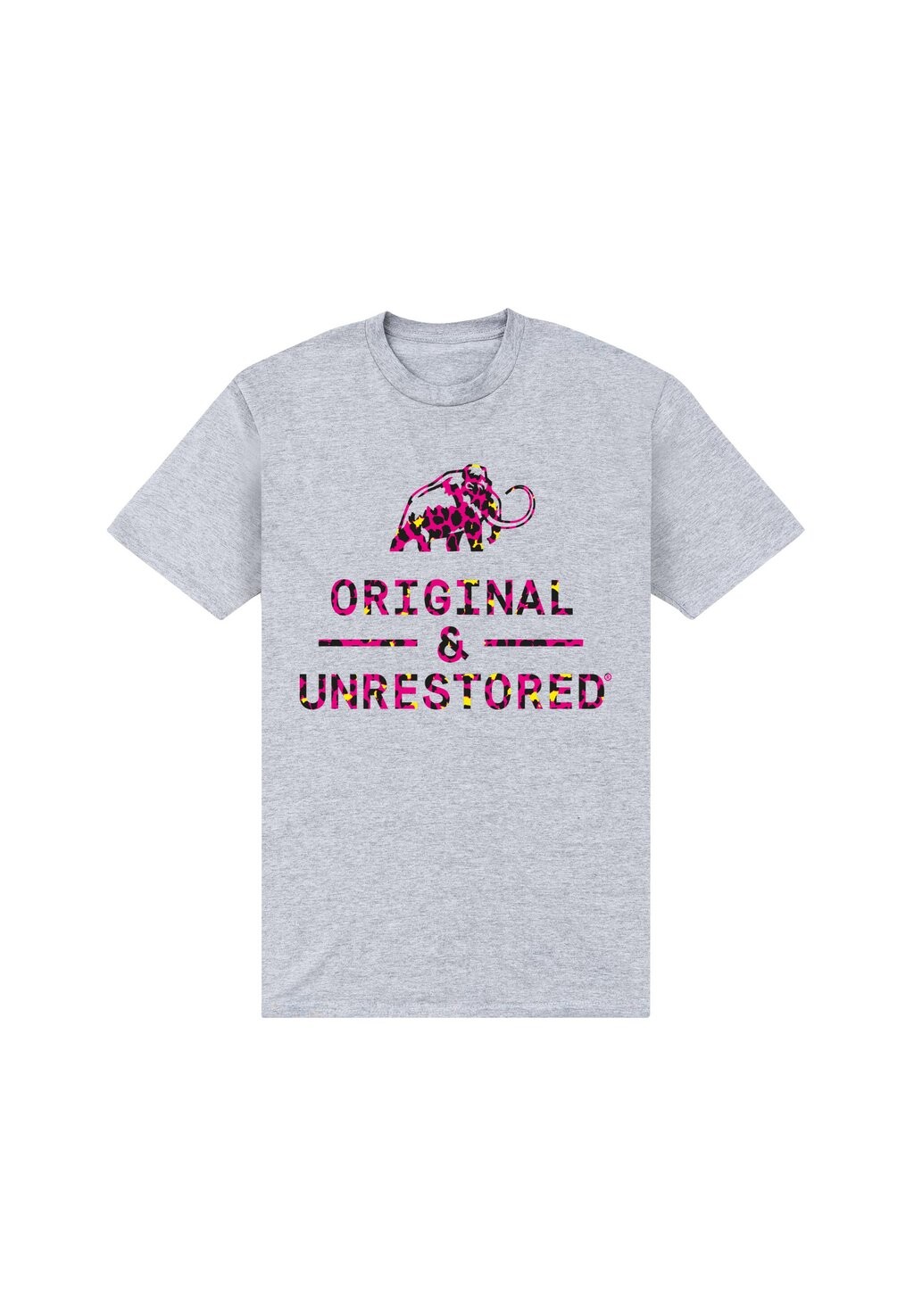 

Футболка с принтом ORIGINAL & UNRESTORED ANIMAL Henry Tiger, цвет Mottled Light Grey