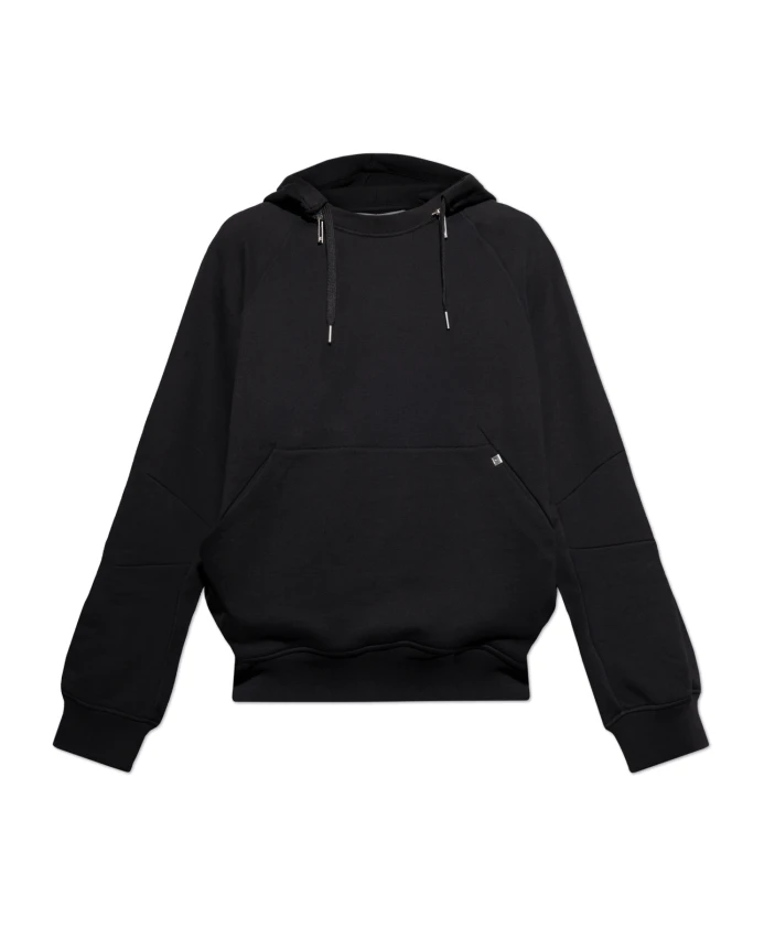 

Толстовка со съемным капюшоном Helmut Lang, черный