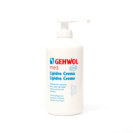 

Крем GEHWOL LIPIDRO-CREME интенсивно увлажняет. для сухих и чувствительных ног 500 мл с дозировкой