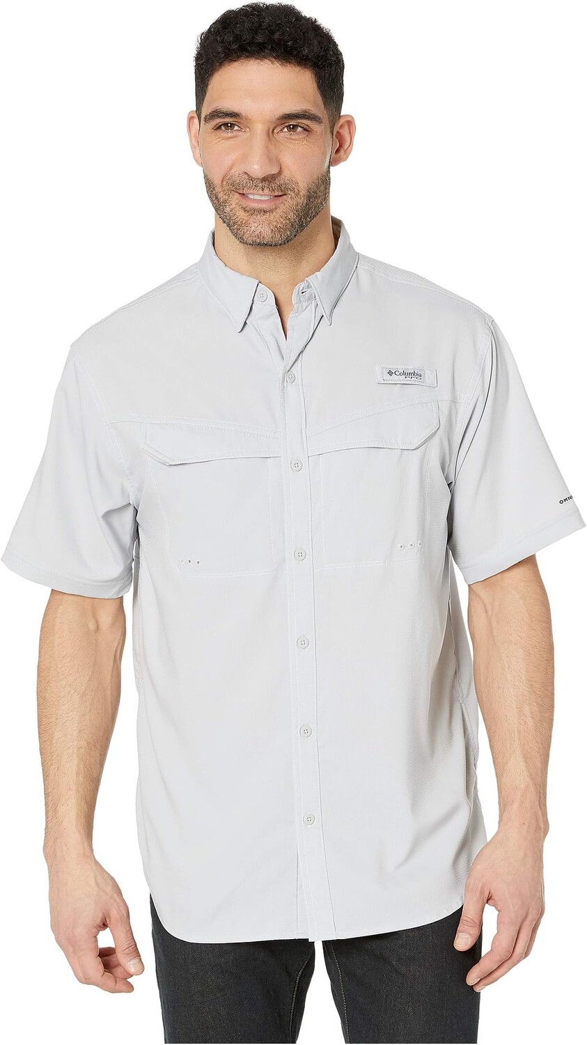 

Рубашка Low Drag Offshore (S/S) Columbia, цвет Cool Grey/White