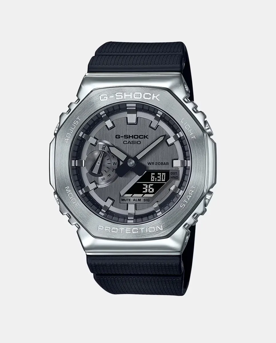 

GM Series GM-2100-1AER Черные резиновые мужские часы Casio, черный