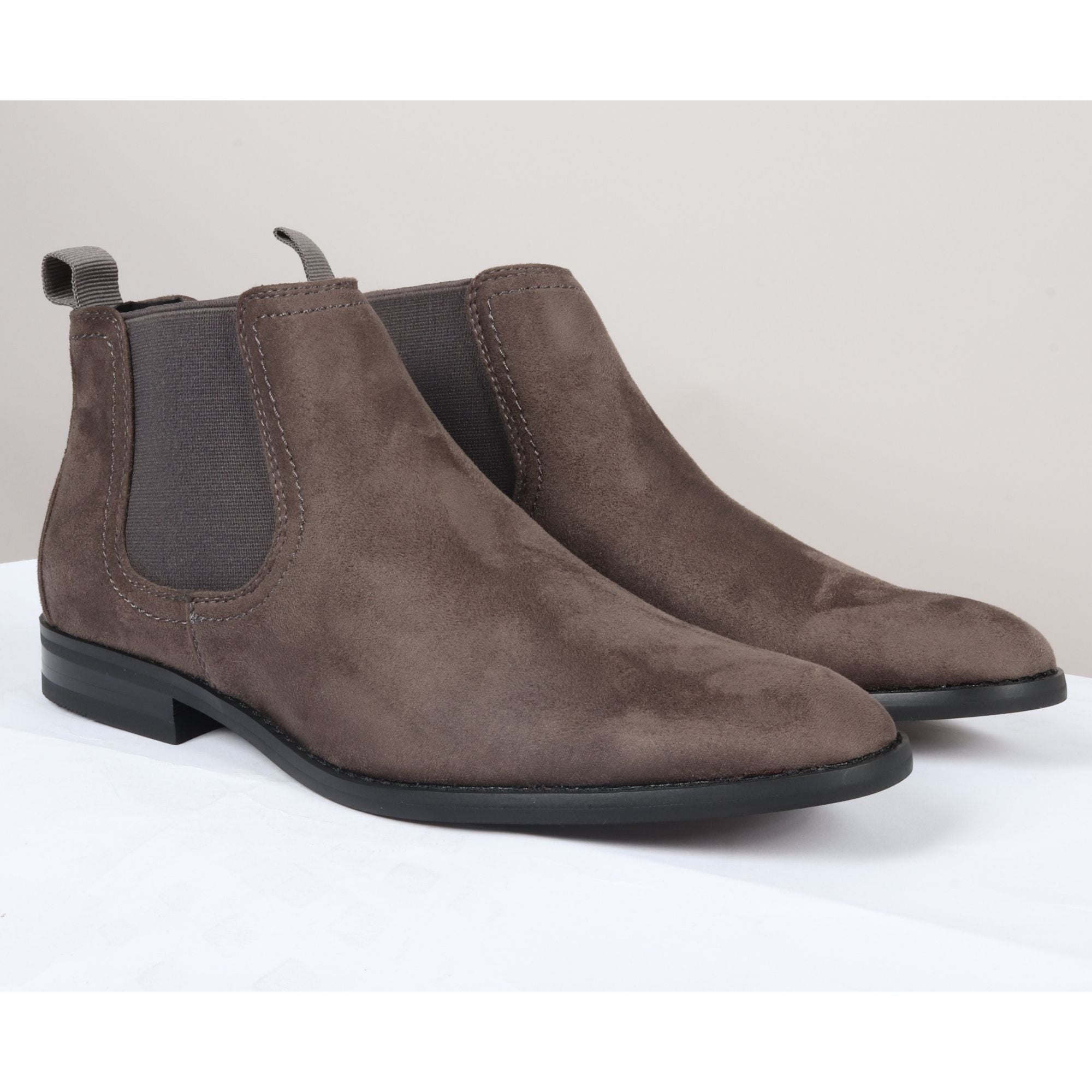 Туфли-челси с замшевой кожаной подкладкой Slip On Ankle TruClothing, серый — фото 2