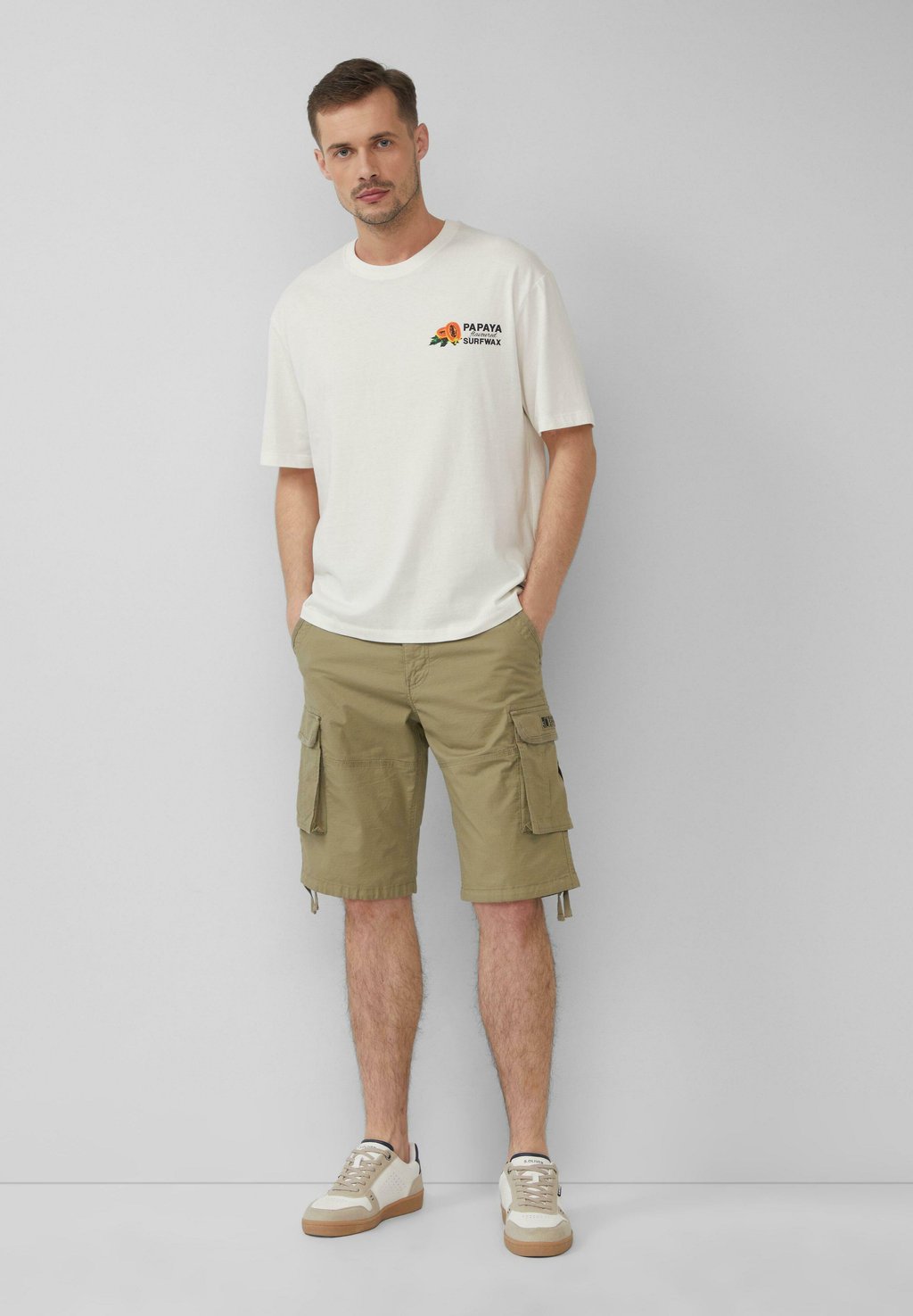 

Шорты RELAXED FIT MIT STRUKTUR s.Oliver, темно-зеленый