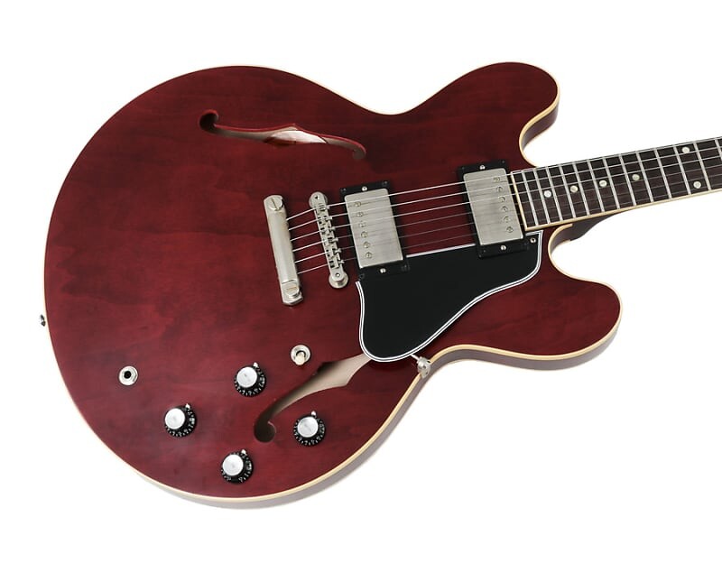 

Электрогитара Gibson 1961 ES-335 Sixties Cherry Ultra Light Aged Murphy Lab