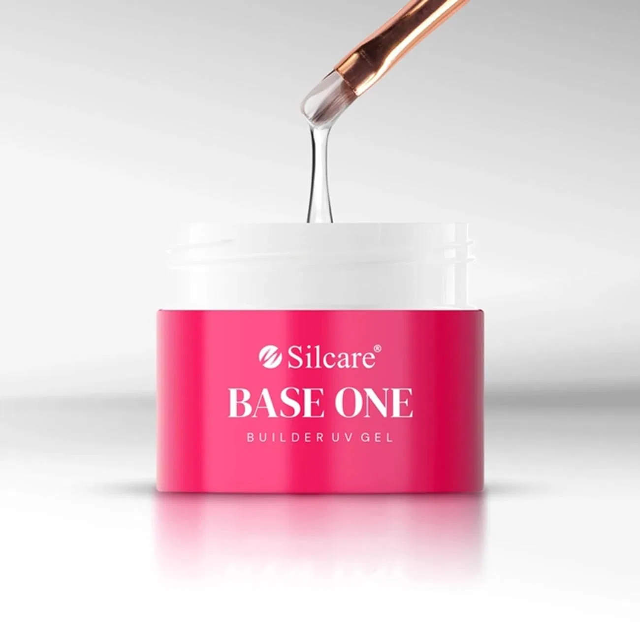Гель для наращивания Base One Pink 100 г Silcare — фото 3