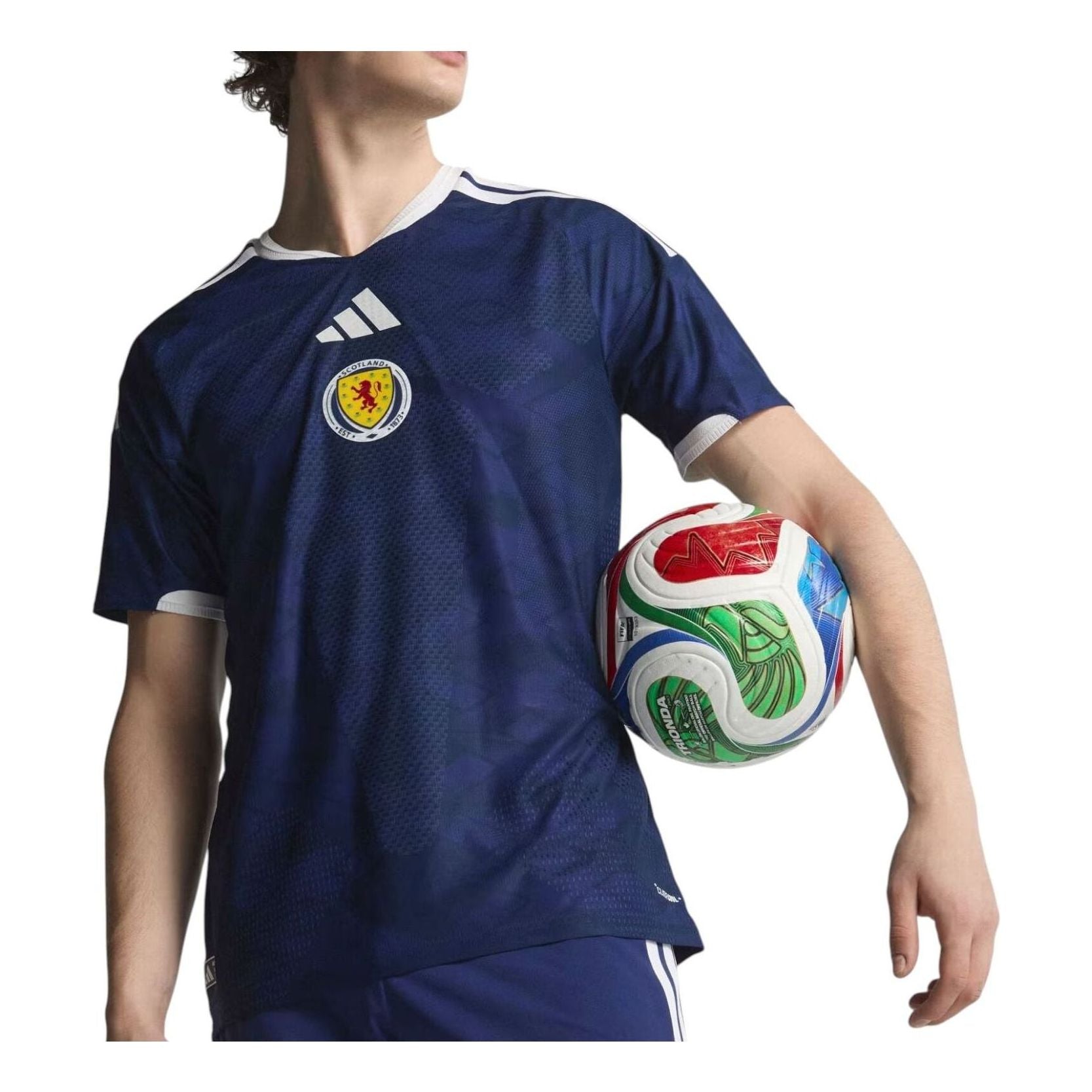 Домашняя футболка Adidas Scotland 26, модель 'Night Sky'