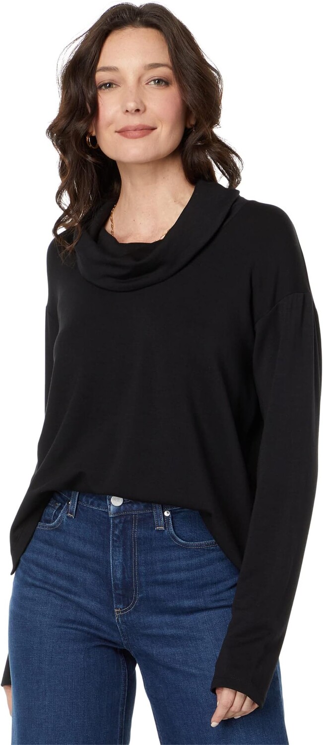 

Топ Splendid Cloudberry Cowl Neck, черный