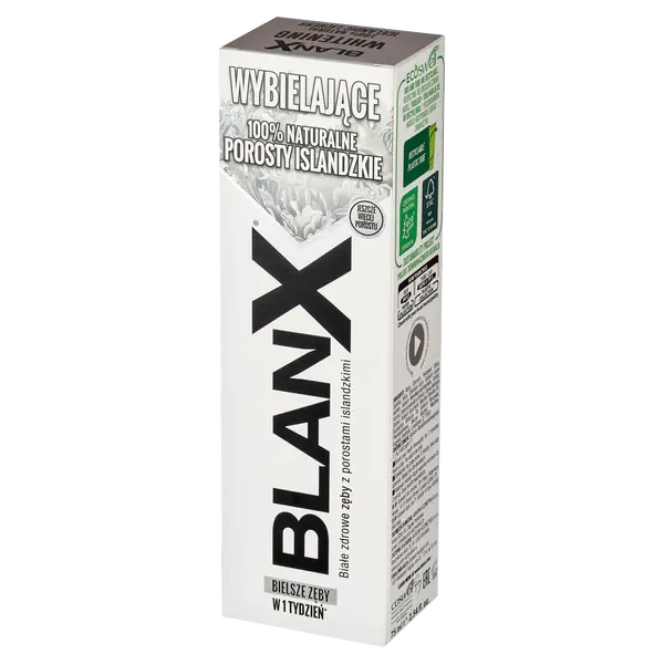 Неабразивная зубная паста, 75 мл Blanx Whitening — фото 3