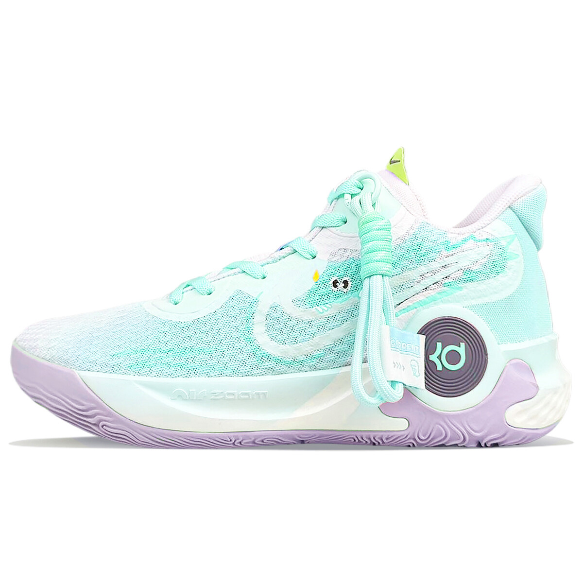 

Кроссовки Nike KD Trey 5 X Vintage Basketball Shoes Unisex Mid-top White, зеленый
