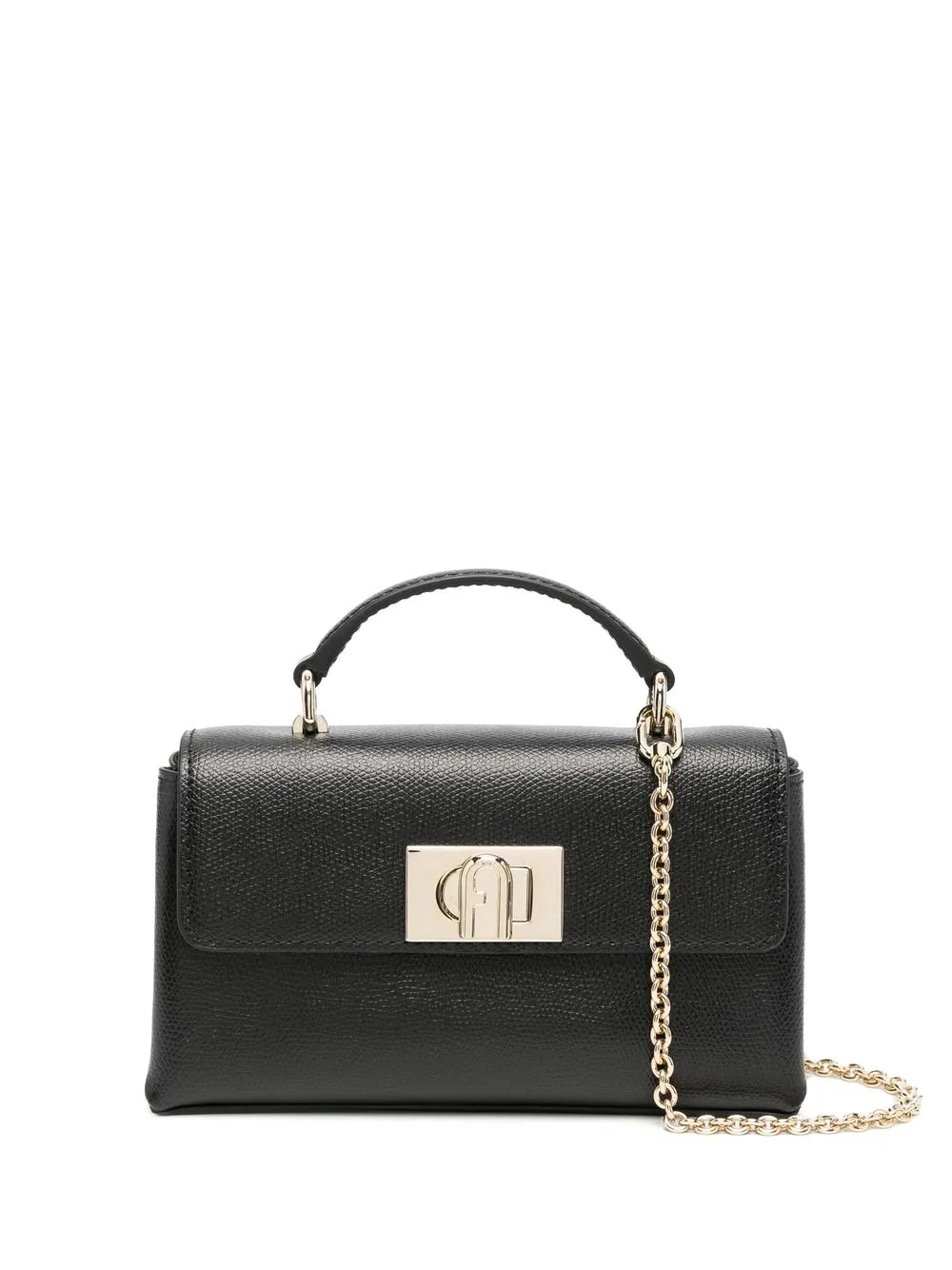 

Мини-сумка через плечо Furla 1927, черный