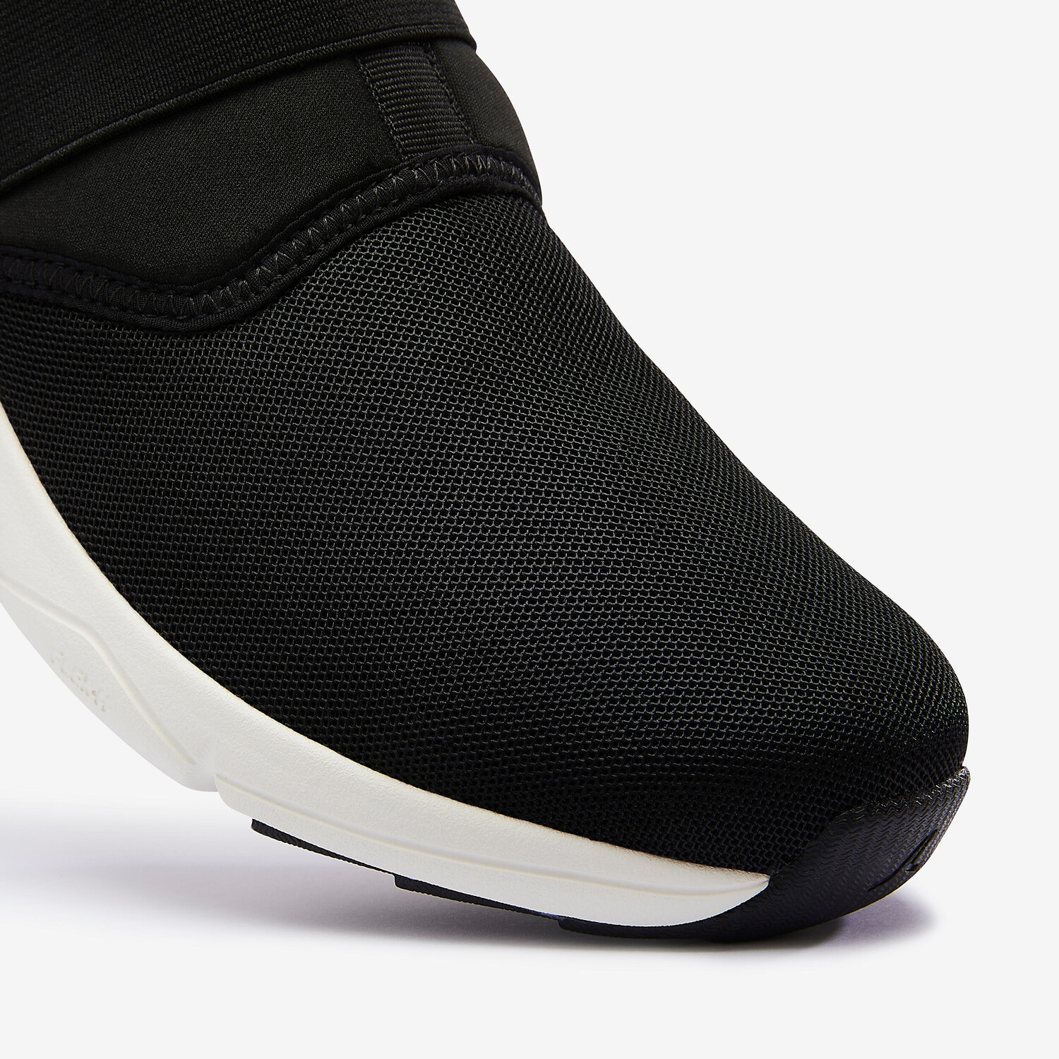 Женские слипоны для городской ходьбы PW 160 - черный/сиреневый Decathlon — фото 3
