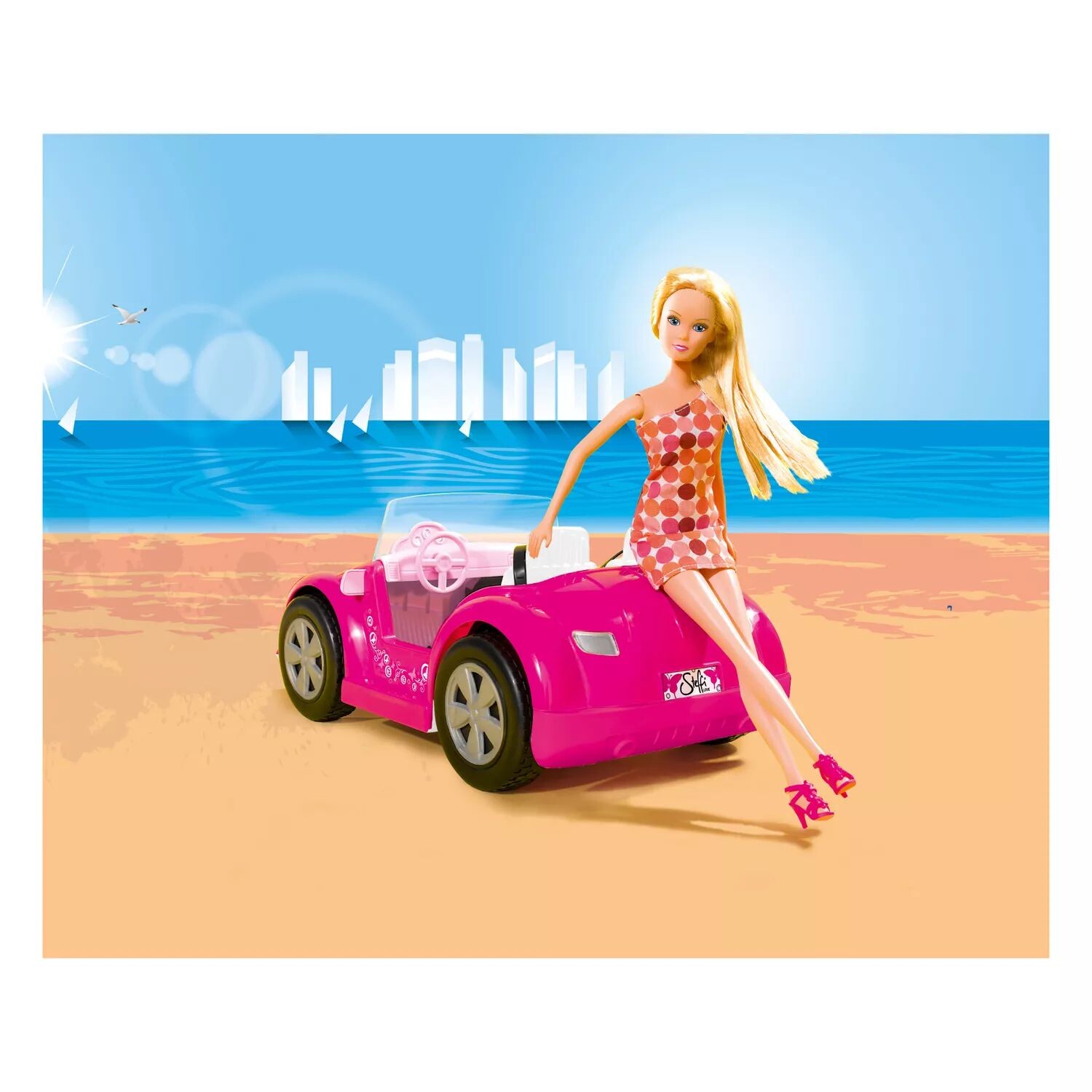 Набор машинок и кукол Simba Toys Steffi Love Beach Simba Steffi Love — фото 3