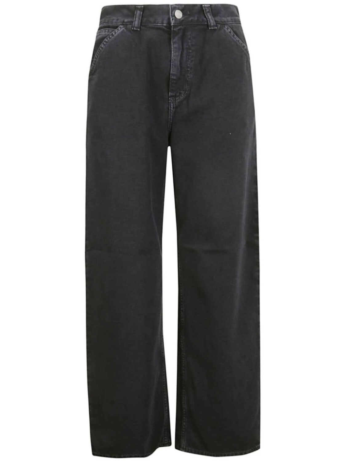

Джинсы прямого кроя со средней посадкой Carhartt WIP, черный