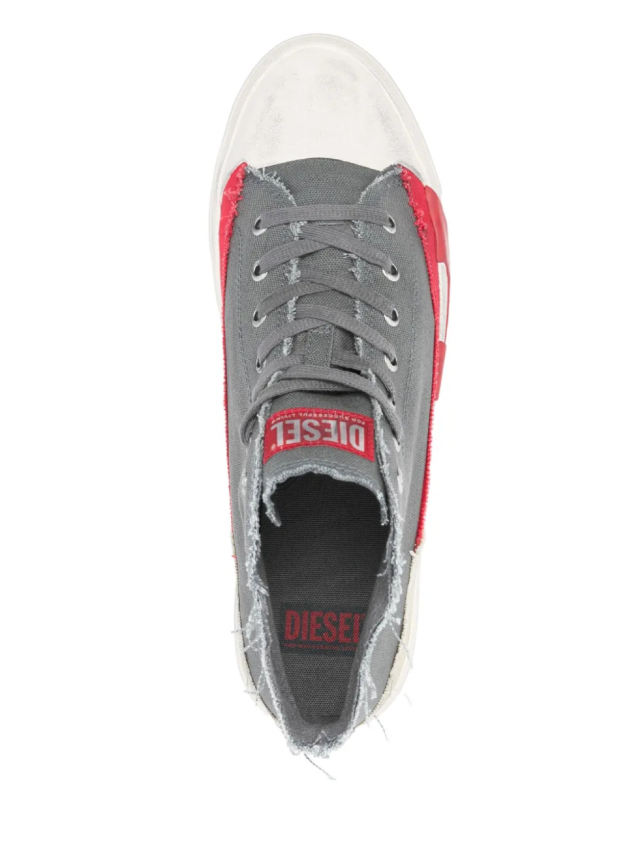 Кроссовки Diesel SD-Verse Mid, серый — фото 4