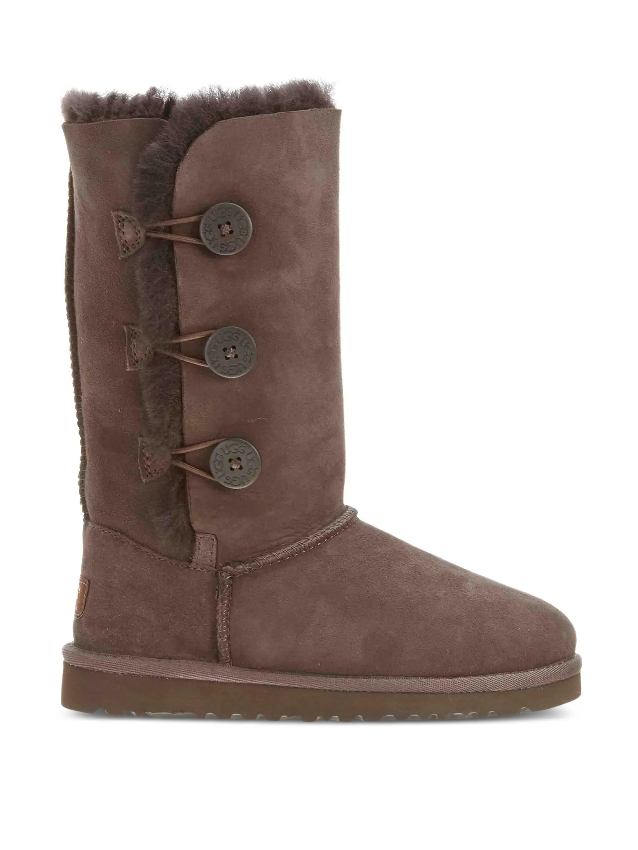 

Сапоги Bailey Button Triplet Ugg Kids, коричневый