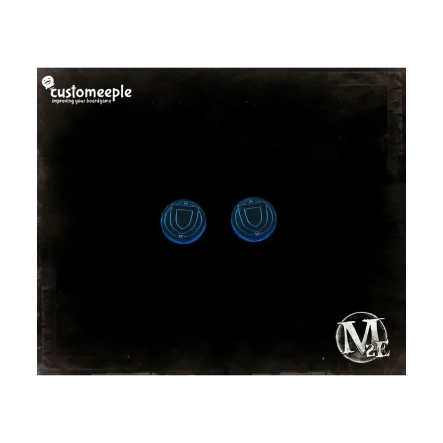 

Маркеры защитной стойки — синие, Malifaux - Tokens, Markers, & Templates (Customeeple)
