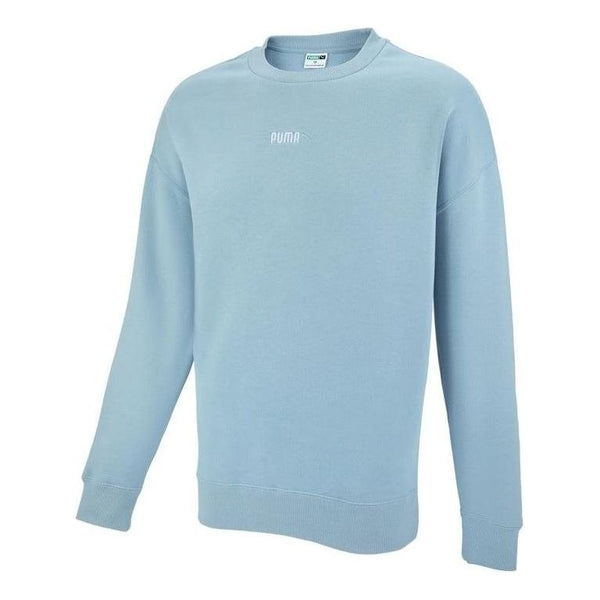 

Свитер small logo crew neck sweatshirt 'blue' Puma, синий
