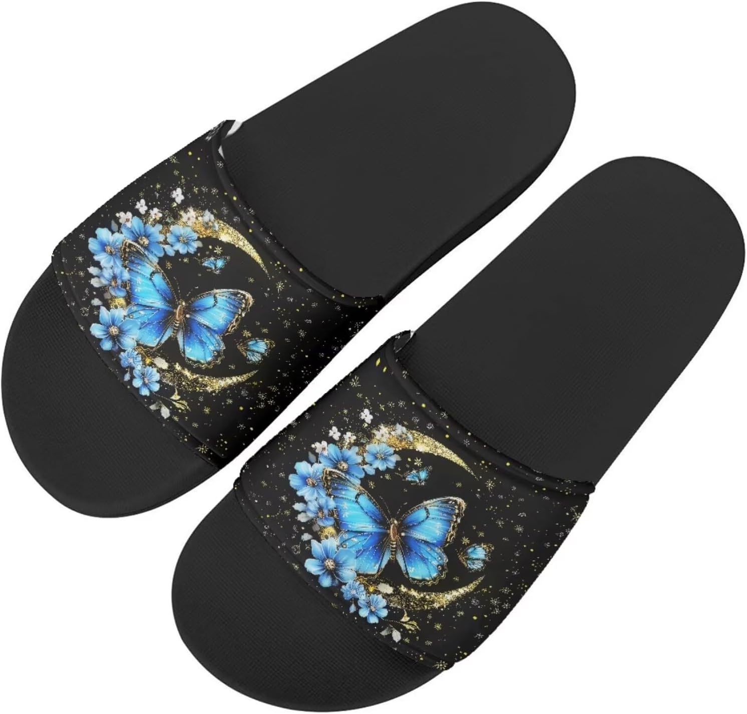 

Женские сандалии с принтом кошки, удобные тапочки, повседневные сандалии для дома, летние домашние тапочки, для улицы и дома, противоскользящие Getelinseng, голубой