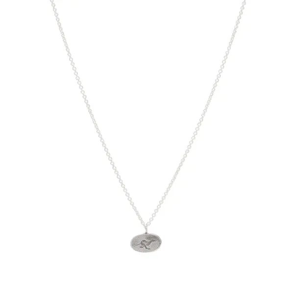 

Кулон в виде борзой на цепочке Frederick Grove, серебро