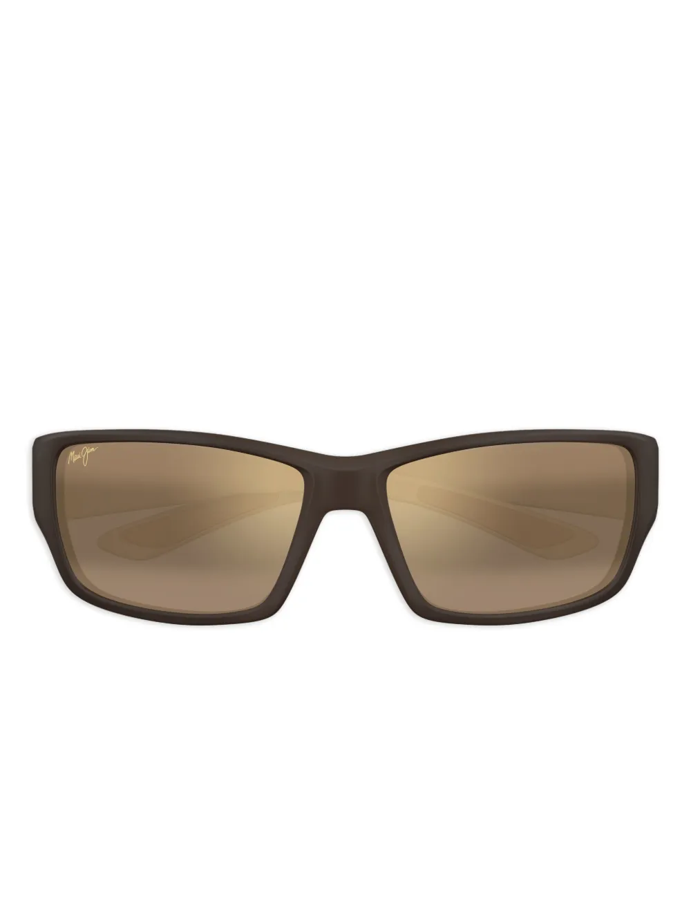 

Солнцезащитные очки Local Kine в прямоугольной оправе Maui Jim, коричневый