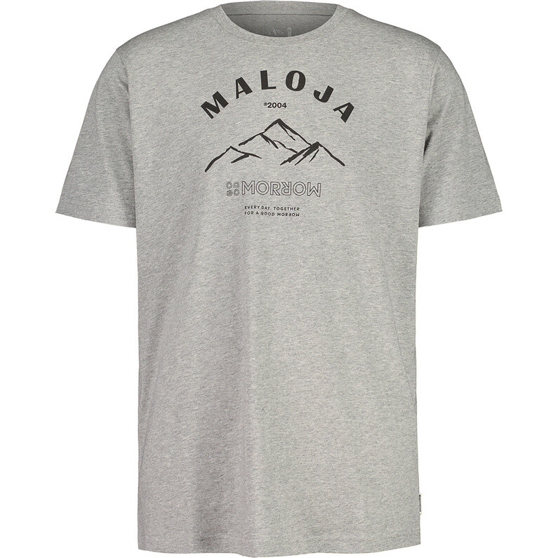 

Мужской Гамшпитц М футболка Maloja, серый