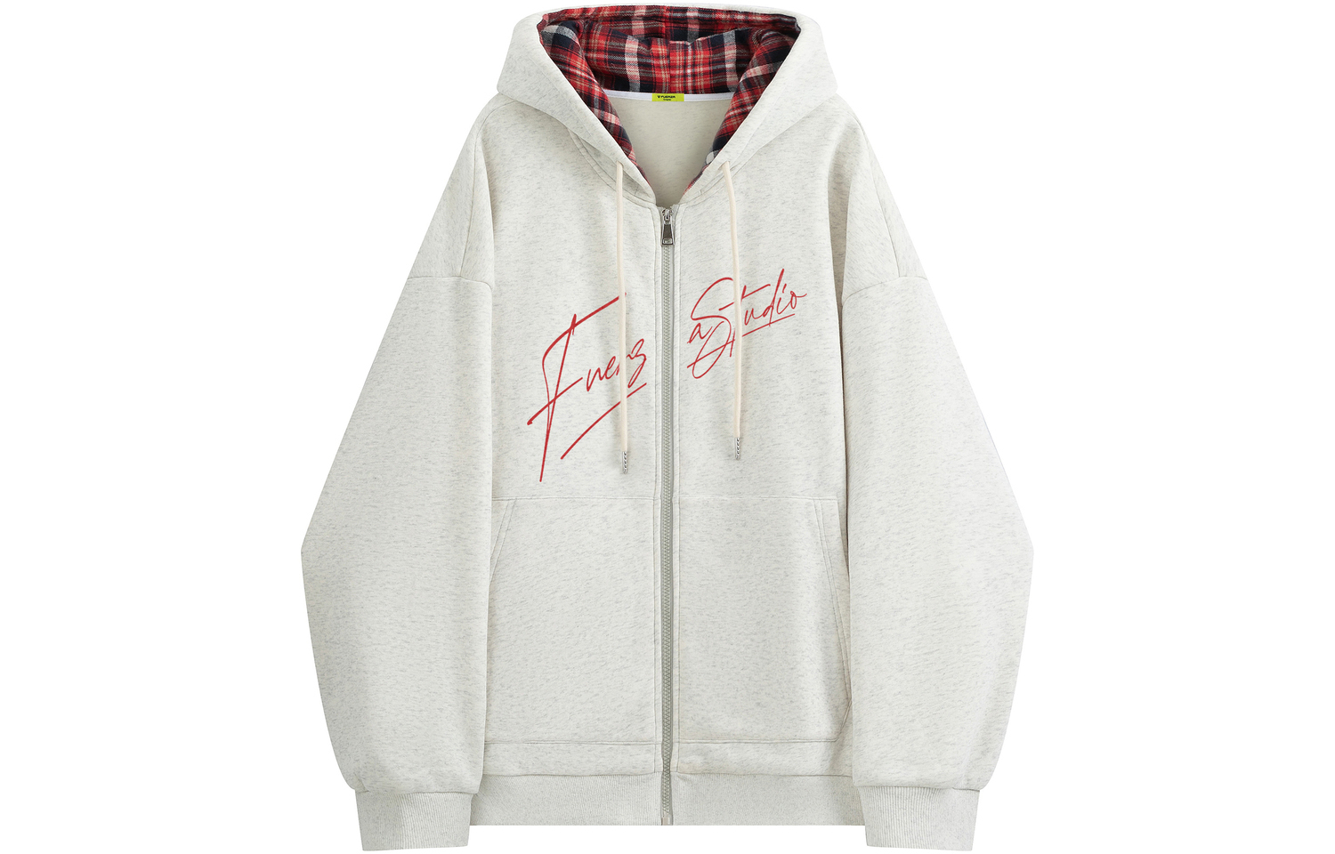 

Свитшот-куртка унисекс FUERZA, серый