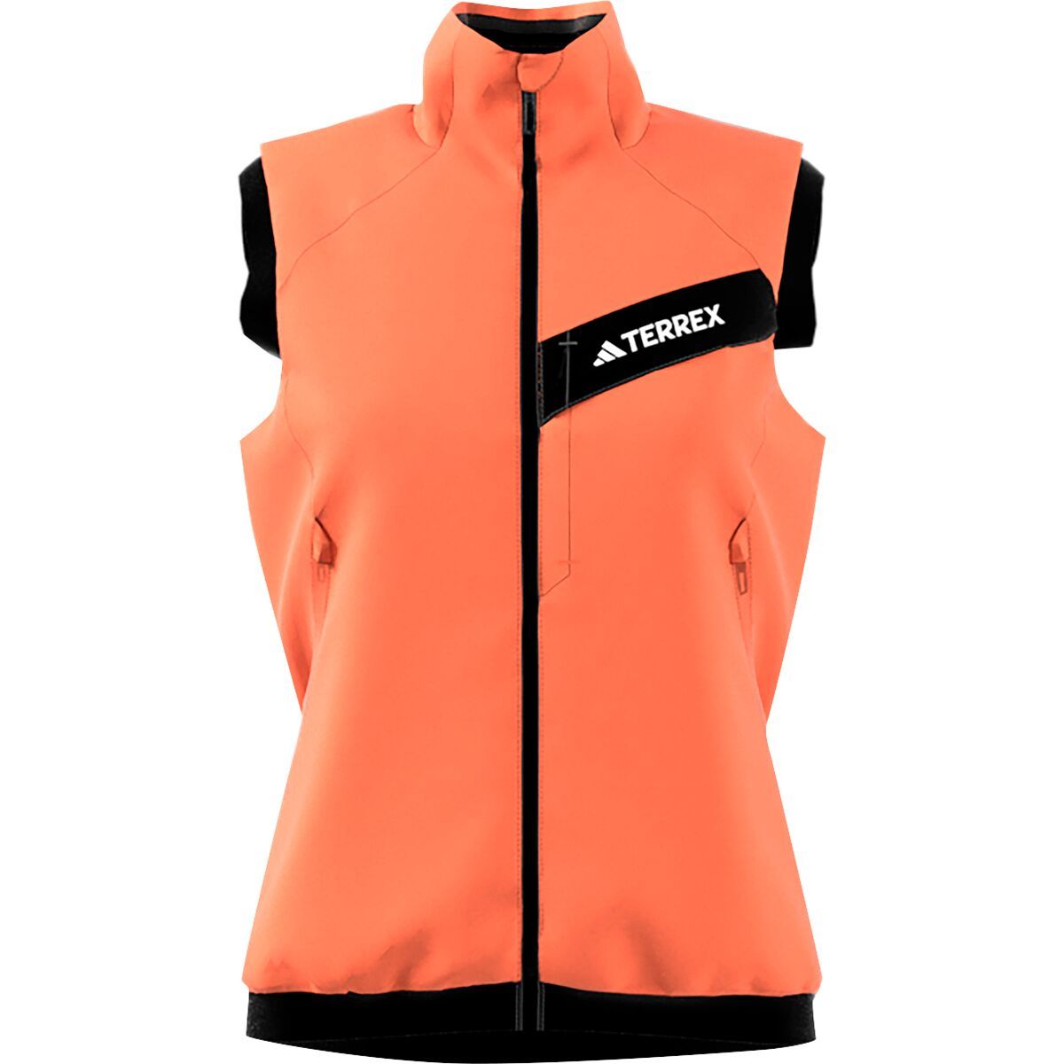 

Техрок стрейч пуховик Primaloft Adidas Terrex, цвет amber tint