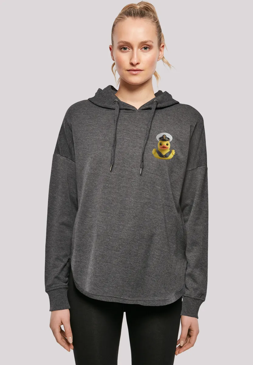 

Толстовка F4NT4STIC "Rubber Duck Captain OVERSIZE HOODIE", принт, цвет Charcoal