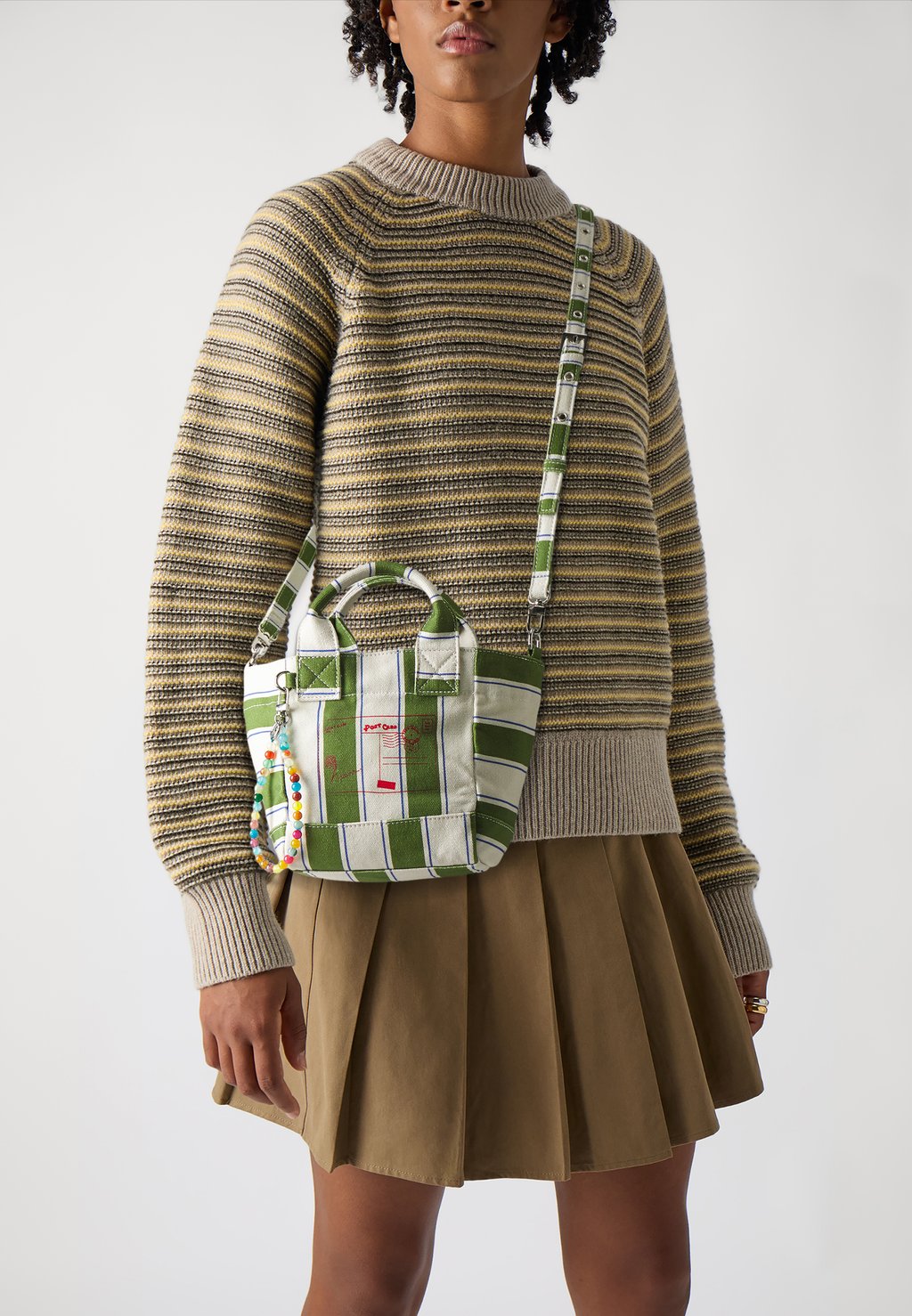 

Сумка STRIPIE GABBY BAG Becksöndergaard, зеленый