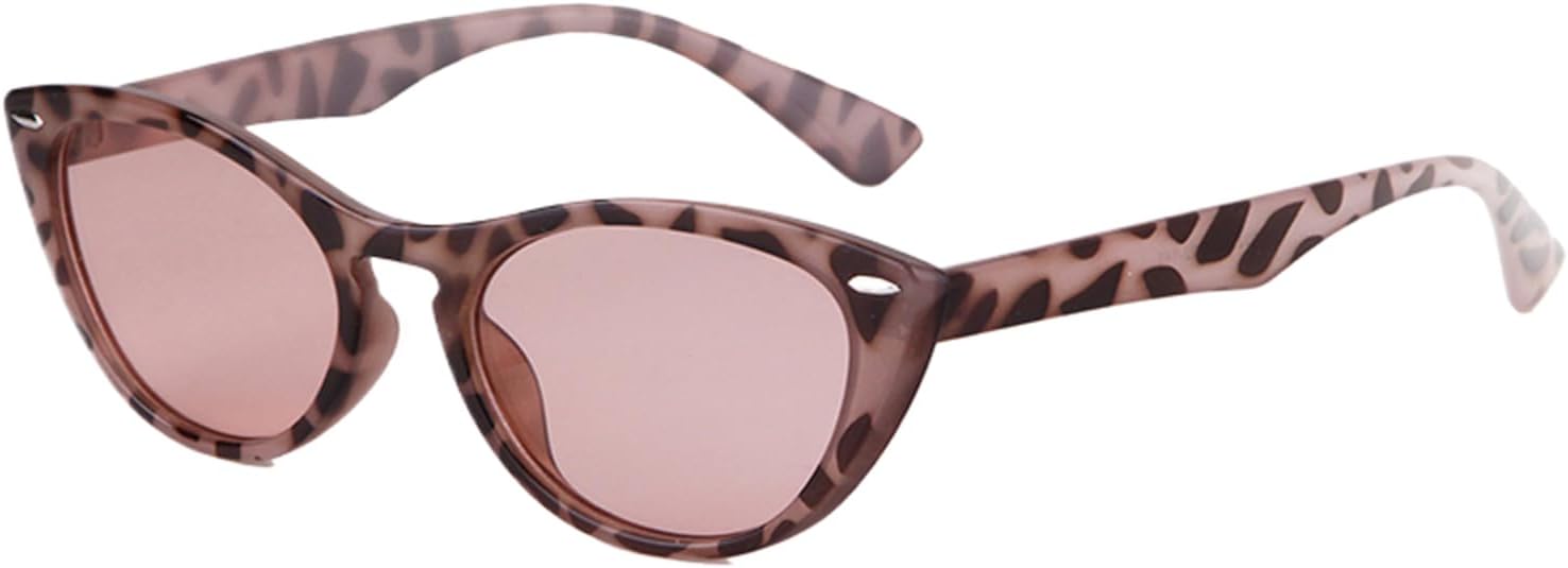 

Солнцезащитные очки с защитой UV400 | Оправа «Кошачий глаз» с черным леопардовым принтом | Для женщин и мужчин, для занятий спортом на открытом воздухе и вождения DSVIGF, C4 Leopard Pink